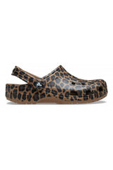 Crocs Classic Animal Clog Unisex Terlik 211800 - Kahverengi/Leopar