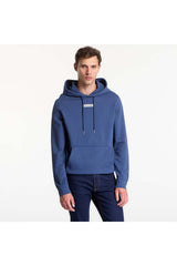 Calvin Klein Erkek LS 350TERRY EU SP GRAPHIC HOODIE LV04RG276G - Mavi