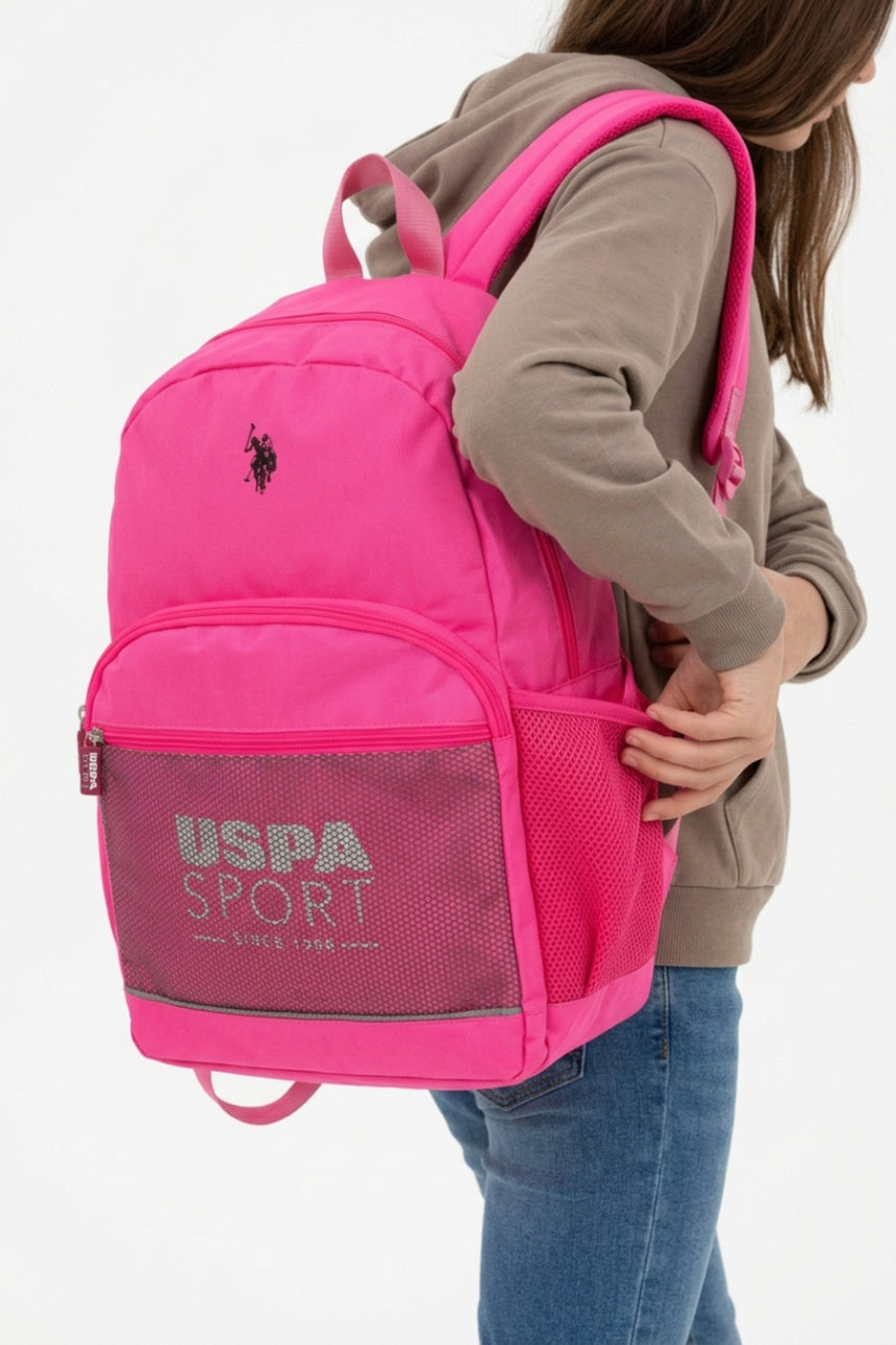 U.S. Polo Assn. Kız Çocuk Sırt Çantası 26091 - Pembe