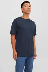Jack & Jones Organic Basic Erkek T-Shirt 12156101 - Koyu Lacivert