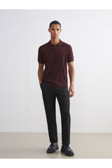 LCW ERKEK W51115AC KK.KZK,V-POLRIB - Bordo