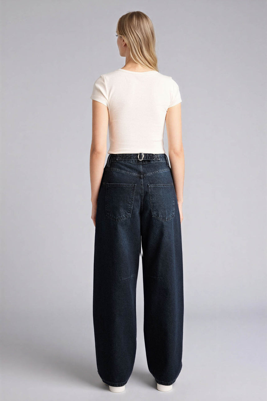 Defacto Kadın Denim E4662AX - Siyah