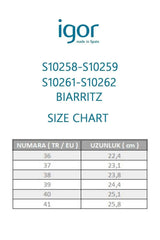 İGOR KADIN BIARRITZ GLITTER S10262 - Gümüş Simli