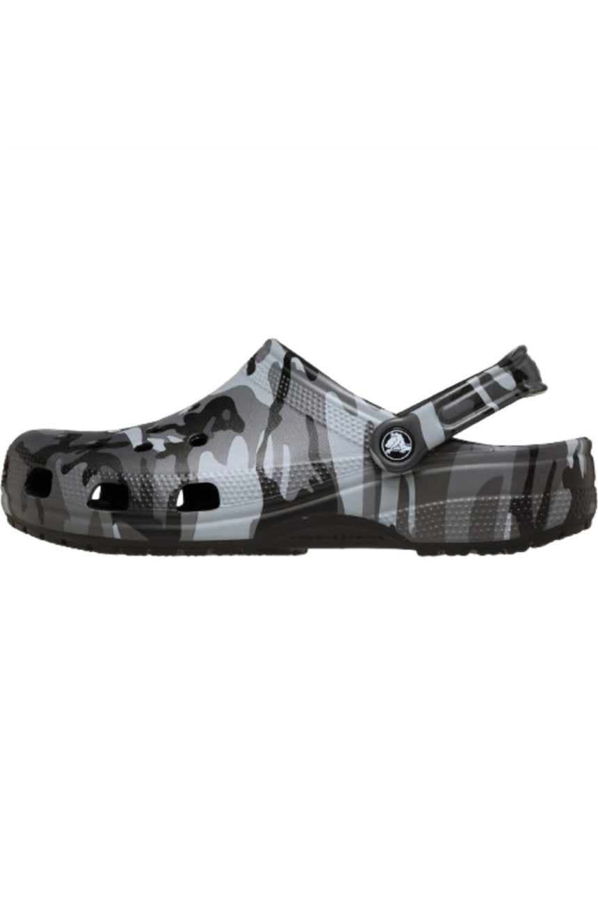 CROCS Classic Camouflage Clog 211936 - Siyah-Yeşil