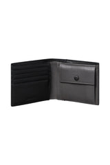 Calvin Klein Erkek BOLD BILLFOLD W/ COIN LV04D1156G - Siyah