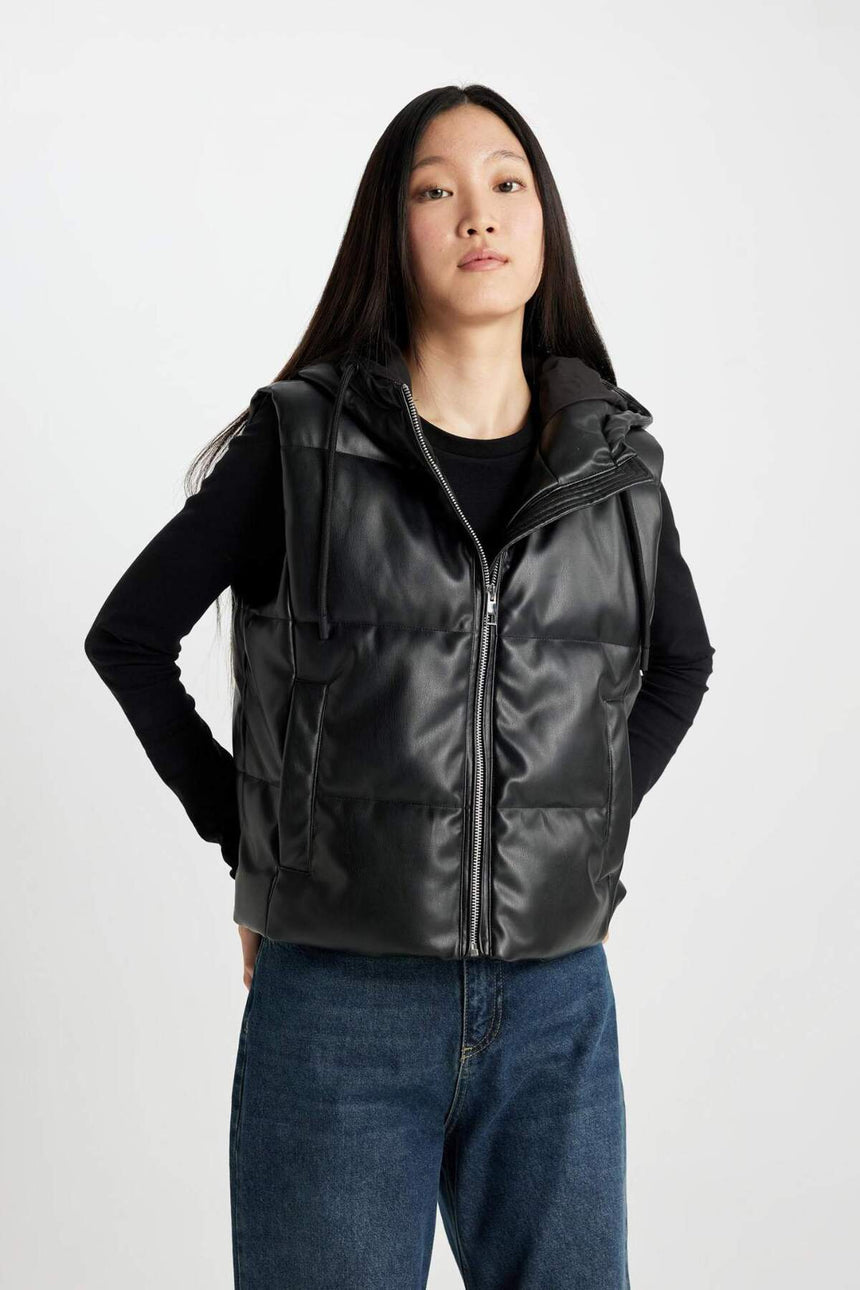 Defacto Kadın Vest C0919Ax - Siyah