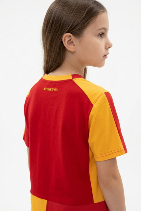 Galatasaray Puma 2026/2027 Kadın İç Saha Forma 78499301 - Sarı/Kırmızı