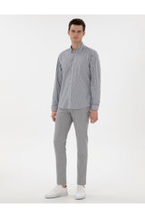 pierre cardin erkek dokuma gömlek 2122721 - Lacivert