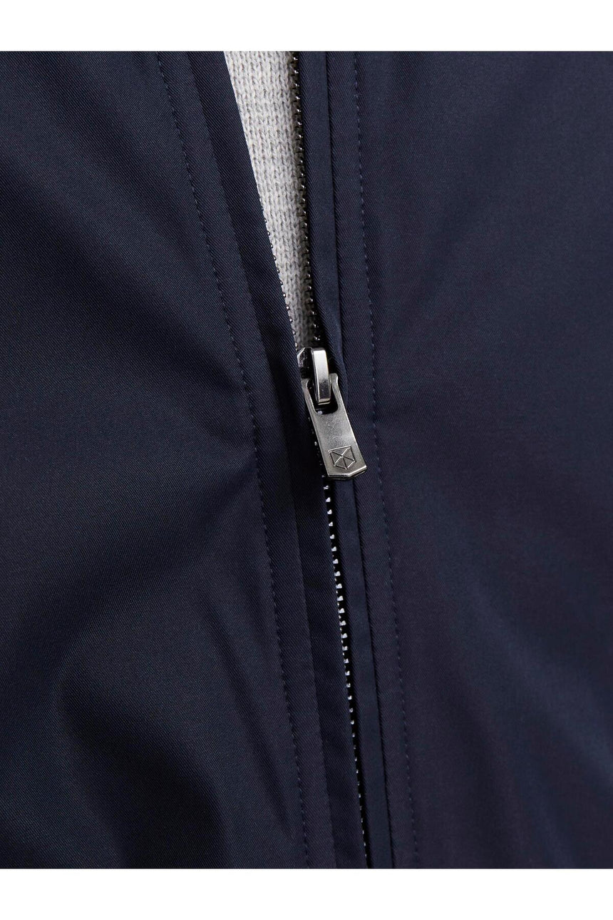 JACK&JONES JJECHARGE STAND COLLAR BOMBER NOOS 12288895 - Koyu Lacivert