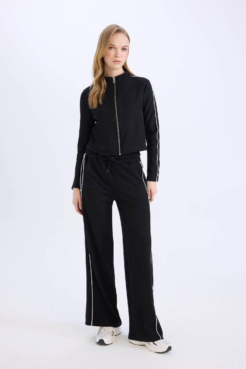 Defacto Kadın Trousers D6668AX - Siyah