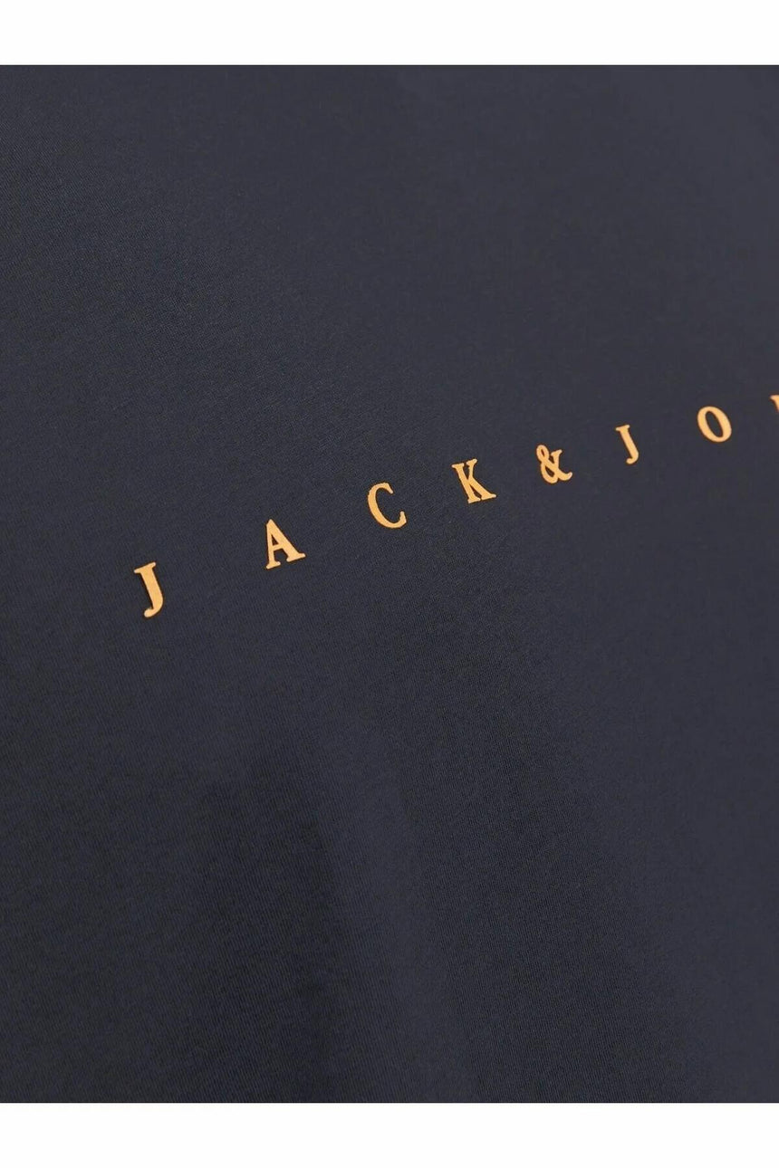 JACK&JONES JJESTAR JJ TEE SS NOOS PLS 12243625 - Koyu Lacivert
