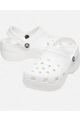 Crocs Platform Clog CR2918 Kadın Sandalet - Beyaz