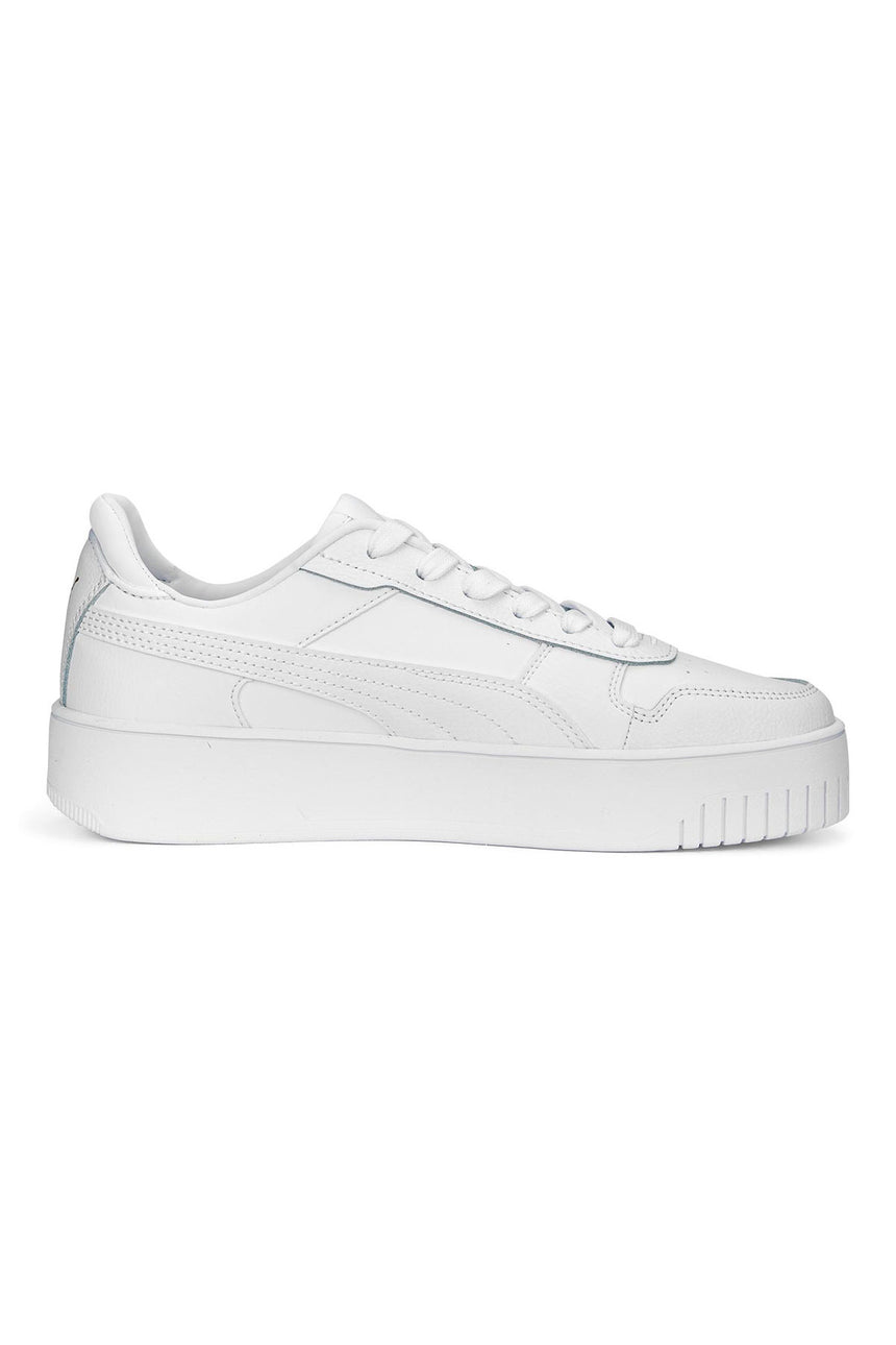 puma carina street 389390 - Beyaz/Altın