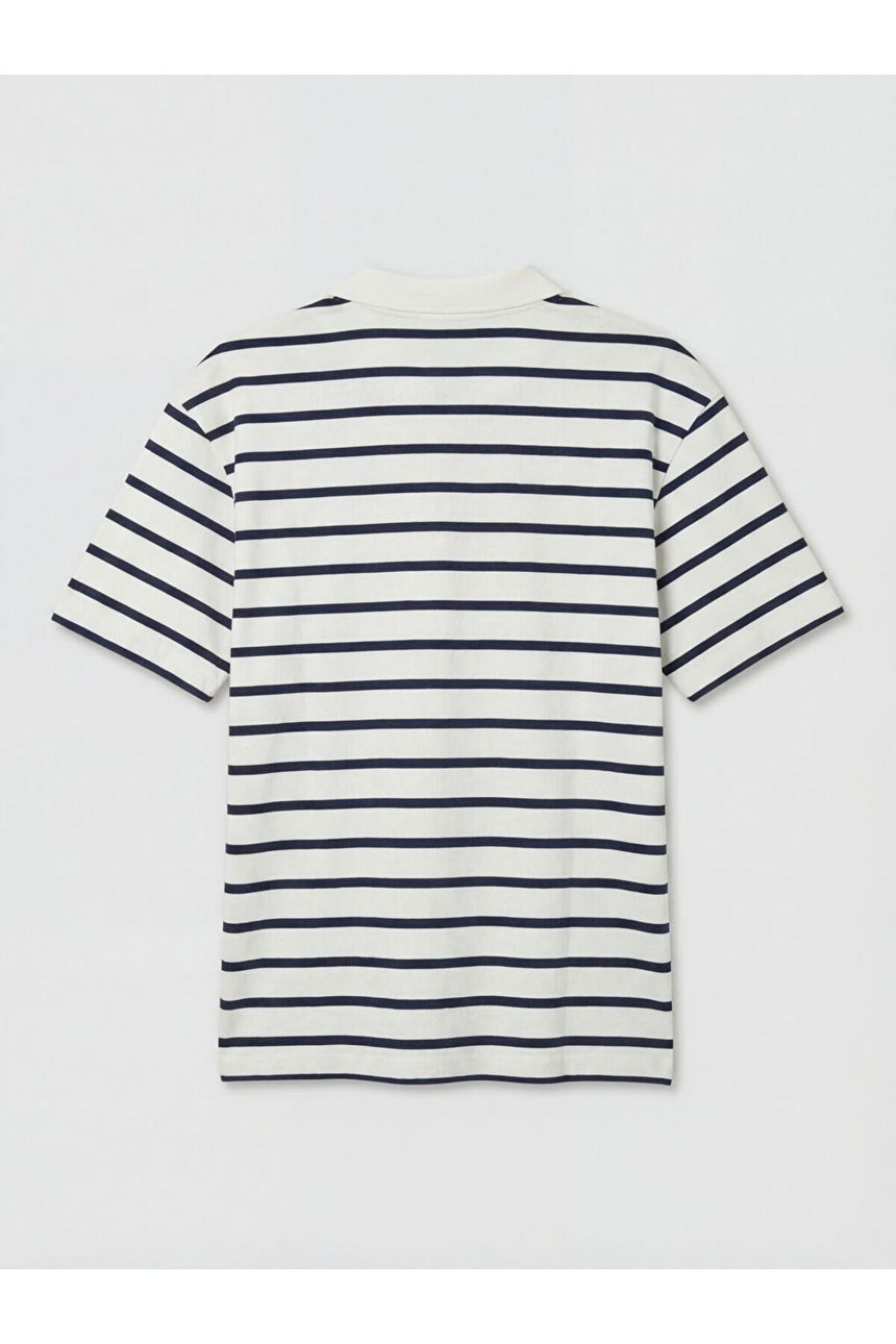LCW ERKEK S6OJ22C8 KK.TSH,XM-NAUTICAL-POLO - Ekru
