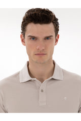 PIERRE CARDIN ERKEK T-Shirt 2131539 - Gri/ Bej /Krem