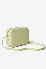 Calvin Klein Kadın EMBLEM AOP ELONGATED CAMERA BAG LV04F3268G - Yeşil