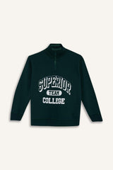 Defacto Çocuk Sweat Shirt F2710A8 - Yeşil
