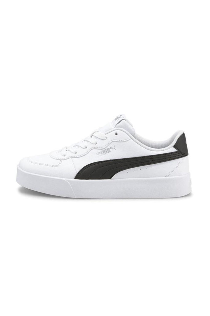 puma skye clean 380147 - Beyaz/Siyah