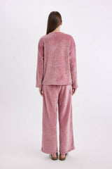 Defacto Kadın Knitted Sets A3355AX - Gül Kurusu