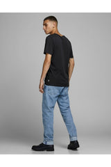 JACK&JONES JJEORGANIC BASIC TEE SS O-NECK NOOS 12156101 - Siyah