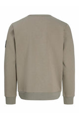 Jack & Jones Cleveland Erkek Sweatshirt 12298440 - Haki Yeşil