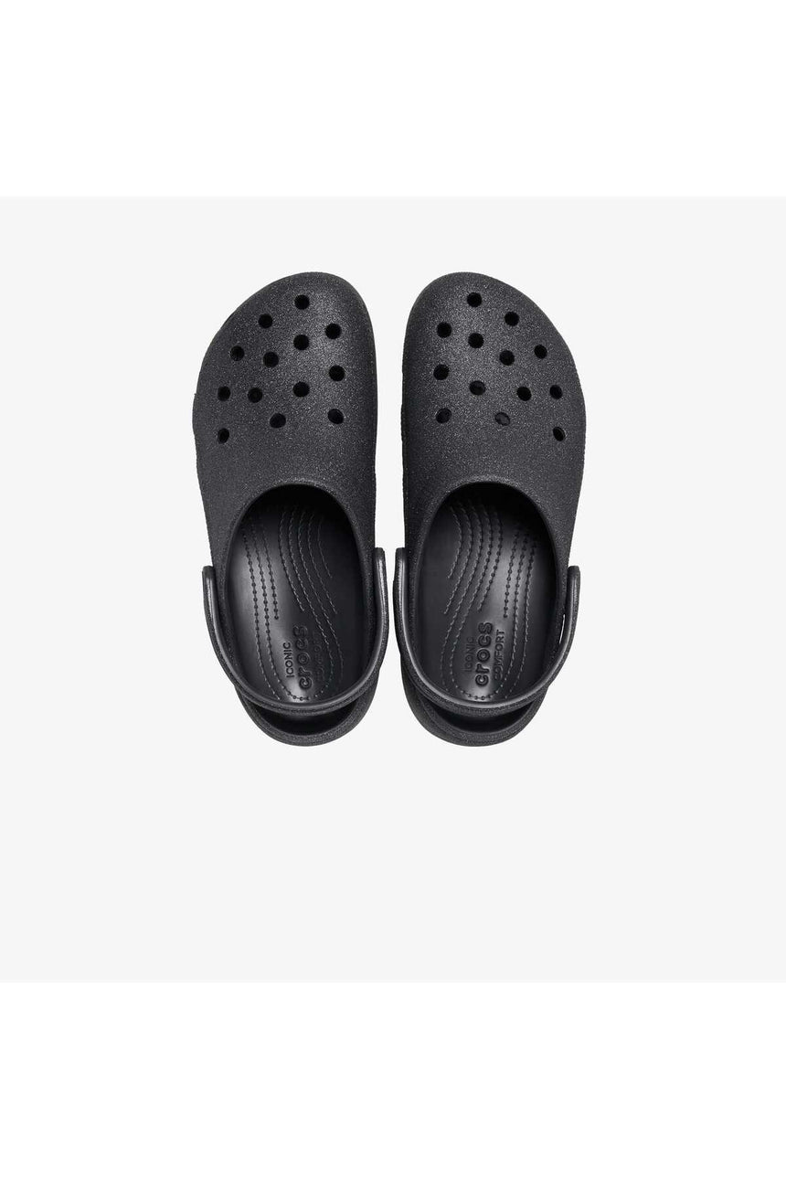 Crocs Platform Glitter Clogw 207241 Unisex Terlik - Siyah