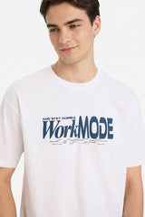 DeFacto Erkek Kısa Kollu T-Shirt F8127AX - Beyaz