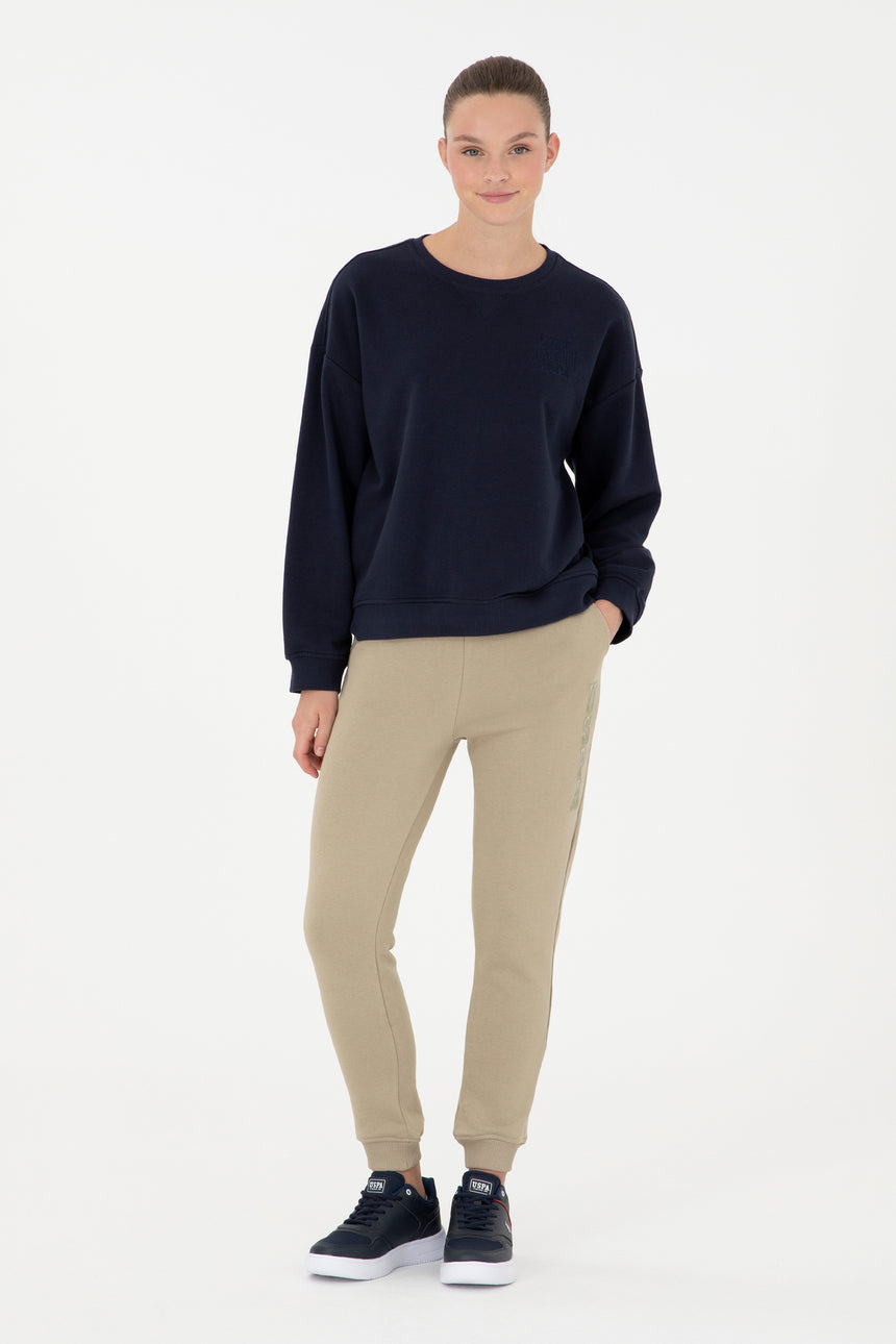 US POLO ASSN BAYAN ÖRME PANTOLON 1939219 - Açık Haki