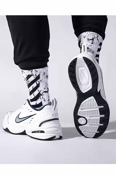 NIKE 415445 AIR MONARCH IV - Beyaz/Gümüş