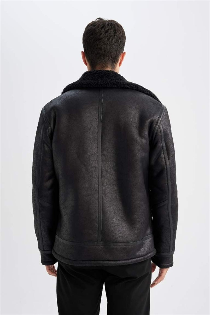 Defacto Erkek Mont C5636AX - Siyah