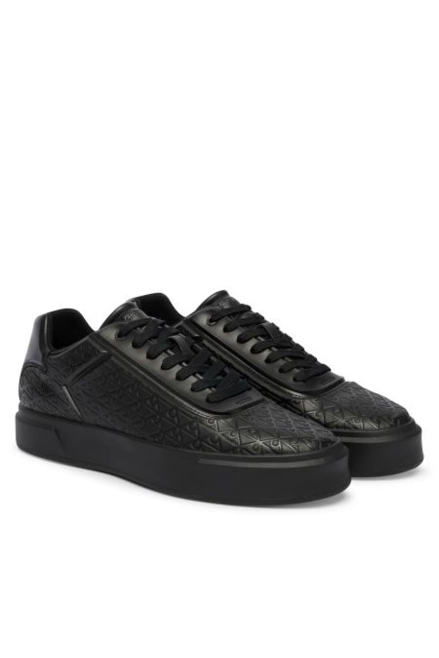 Calvin Klein Kadın BASKET CUPS LACE UP AOP LTH HW0HW02982 - Siyah