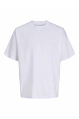 JACK&JONES JJEBARRON TEE SS O-NECK NOOS 12298906 - Beyaz