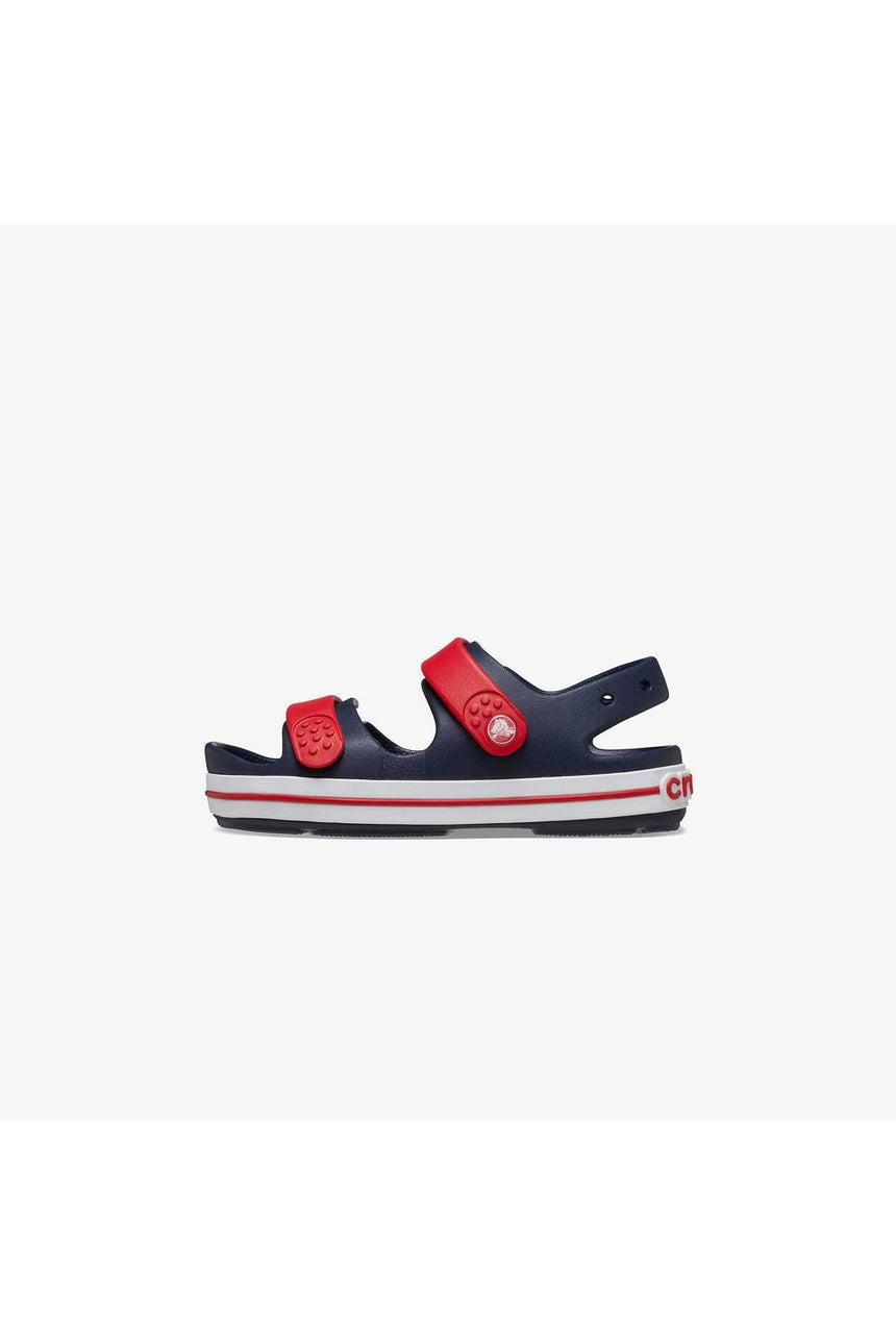 Crocs Crocband Cruiser Sandal T 209424 Unisex Sandalet - Lacivert Kırmızı