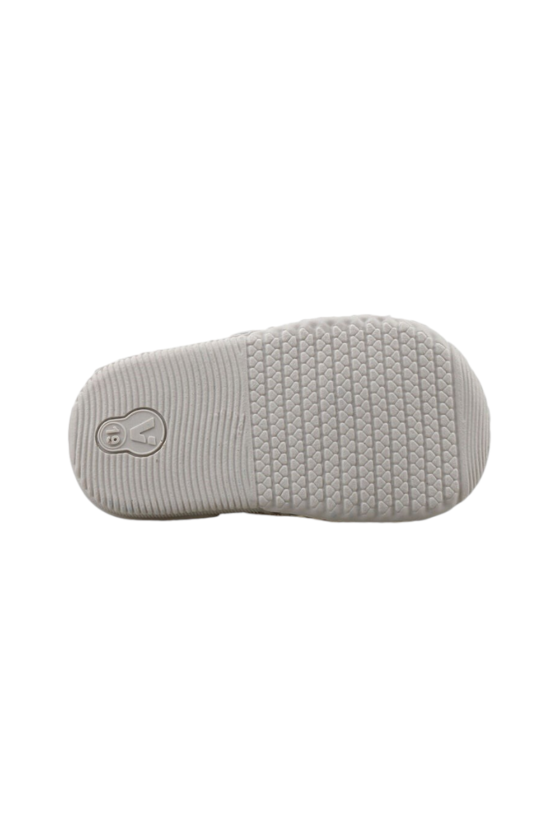 Sporline Vicco gri renkli, tekstil malzemeden üretilmiş unisex sneaker ayakkabı tabanı