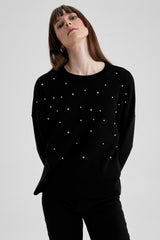Defacto Kadın Pullover R0726Az - Siyah