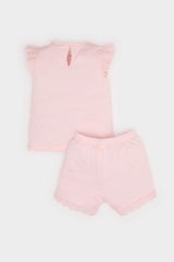 Defacto Çocuk Knitted Pyjamas E4615A5 - Açık Pembe