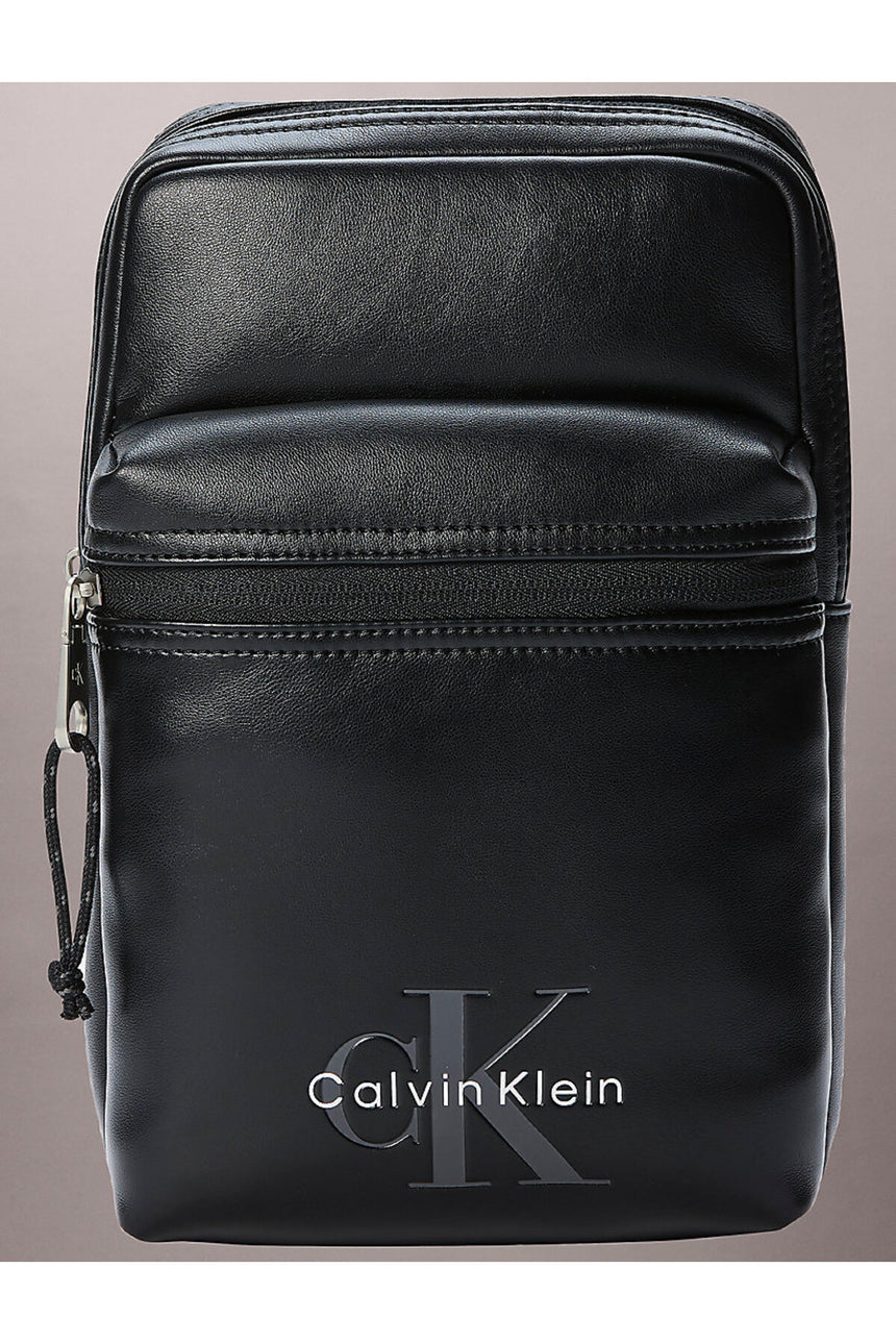 Calvin Klein Erkek BOLD LOGO WEBBING SLING LV04D3449G - Siyah