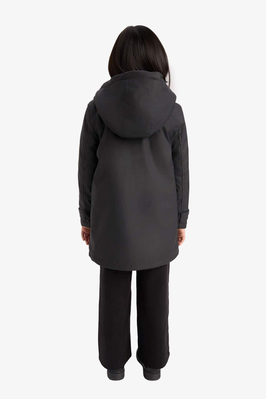 Defacto Çocuk Raincoat C5229A8 - Siyah
