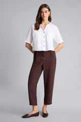 Defacto Kadın Trousers E6676AX - Kahverengi