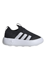 Sporline adidas Bubblecomfy I siyah beyaz unisex bebek spor ayakkabısı, hafif ve esnek tabanlı günlük model