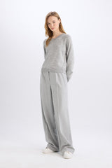Defacto Kadın Trousers C6402Ax - Açık Gri