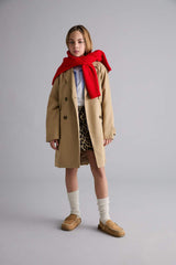 Defacto Çocuk Trenchcoat E7642A8 - Kahverengi