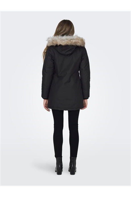 ONLY ONLNEWKATY PARKA LIFE OTW 15300633 - Siyah