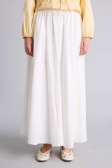Defacto Kadın Woven Skirt H0060AX - Ekru