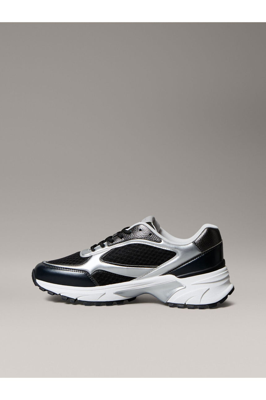 Calvin Klein Erkek HIKE RUNNER LACEUP MESH MIX MET YM0YM01402 - Siyah