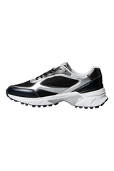 Sporline Calvin Klein erkek siyah deri sneaker, yan profil görünümü ve modern tasarım detayları.