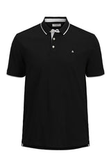 JACK&JONES PLUS JJEPAULOS POLO SS NOOS PLS 12143859 - Koyu Gri