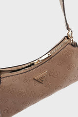 GUESS KADIN CRESIDIA II TOP ZIP HWPD9888180 - Koyu Kahverengi