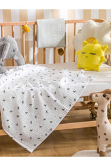 LC Waikiki Home 2'li Krinkle Bebek Örtüsü S60079B1 - Karışık
