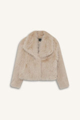 Defacto Kadın Faux Fur F2606Ax - Ekru